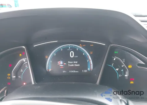 2019 Honda Civic Ex z USA, uszkodzony, nr VIN 19XFC1F30KE208186